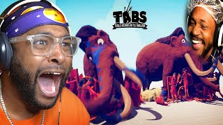 THE MAMMOTH IS SUPER OP  TABS Totally Accurate Battle Simulator  CoryxKenshin [upl. by Ursulina174]