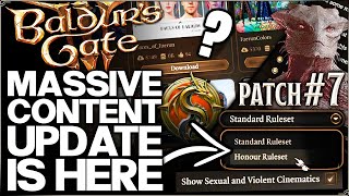 Baldurs Gate 3  MASSIVE Patch 7 is HERE  INFINITE New Content amp Classes  New Playthrough Guide [upl. by Gonick]