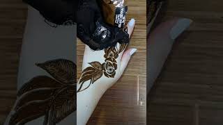 eid easy design heenamehndi mailanji henna simple design [upl. by Oicapot465]