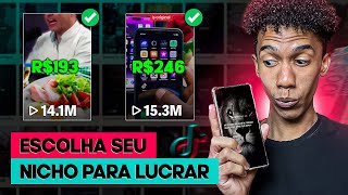 NICHO VIRAL ESSES SÃO os NICHOS MAIS LUCRATIVOS para COMEÇAR a POSTAR no TIKTOK AINDA EM 2024 [upl. by Rahal]