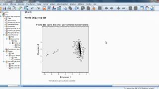 Formation SPSS Analyse en Correspondance Multiple ACM [upl. by Ainahtan]