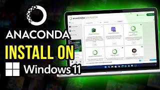 How to Install Anaconda Navigator on Windows 11  Quick amp Easy 2024 Update [upl. by Engapmahc]