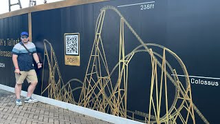 Thorpe park resort Vlog August 2023 project exodus [upl. by Erodroeht]