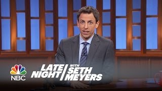 Seths Story Will Fortes SNL Prank  Late Night with Seth Meyers [upl. by Elyl]