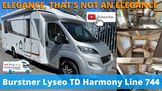 Burstner Lyseo TD Harmony Line 744  WeBuyAnyMotorcaravancom [upl. by Ecnahs]