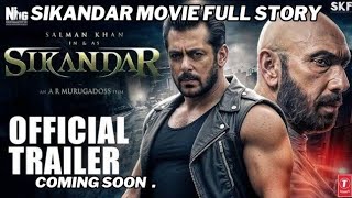 SALMAN KHAN Sikandar Movie Full Story Revealed Update  Eid 2025 Dailyfilmyupdate [upl. by Colman]