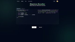 Electron Bundler  Demo [upl. by Evey]