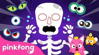 👁️ Where Are My Eyes  Find Eyes and Nose  Halloween Songs  Halloween Night  Pinkfong Official [upl. by Sanalda793]