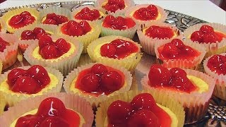 Bettys Cherry Cheesecake Cupcakes [upl. by Ykvir]