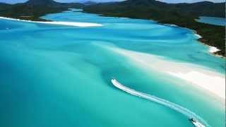 Whitehaven Beach  Whitsunday Islands  Australia [upl. by Aynas824]