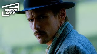 Predestination Delivering the Baby Ethan Hawke HD Clip [upl. by Ailadi]