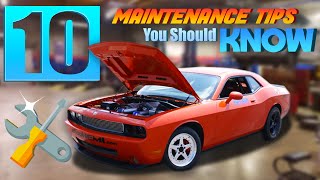 Car Maintenance 10 Things Every Car Owner Should Know  The Short List [upl. by Zsa Zsa]