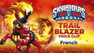 Skylanders Trap Team  Trail Blazer voice clip  French [upl. by Imarej]