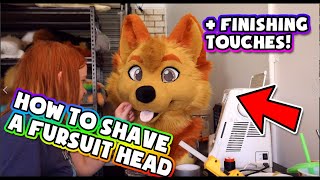 Fursuit Shaving  Finishing Tutorial  FINAL PART [upl. by Akeber]