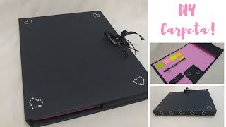 DIY Carpeta desde cero ♥ Hazlo Bonito DIY [upl. by Riggs]