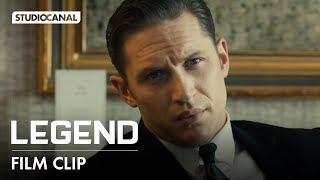 Meeting with the Mafia  LEGEND  Starring Tom Hardy and Chazz Palminteri [upl. by Douglass]