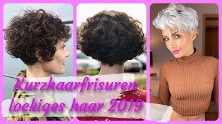 Die fetzige 20 Ideen zu kurzhaarfrisuren lockiges haar damen 2019 [upl. by Niwrud363]