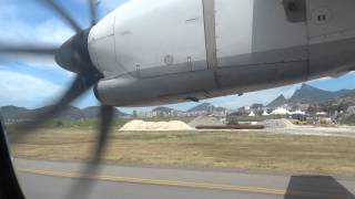 ATR 42500  Decolagem abortada na pista 02L e decolagem na 02R no Santos Dumont [upl. by Lita]