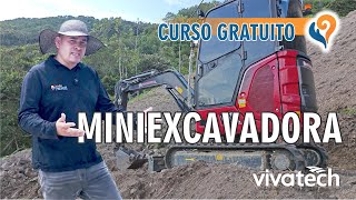 Voluntariado Vivatech te certifica en operación de Miniexcavadora en Lomas Planas [upl. by Enyalb479]