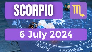 Scorpio horoscope  Scorpio Horoscope for Today 6 July 2024 [upl. by Ydoow]