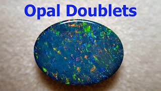 What Is An Opal Doublet What Are They For What Are They Worth Close Look At Opal Doublets [upl. by Nylloc]