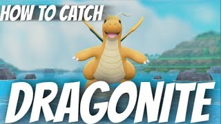 HOW TO CATCH DRAGONITE POKEMON LETS GO PIKACHU AND EEVEE WHERE TO FIND DRAGONITE [upl. by Galitea]