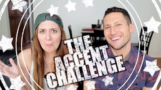 THE ACCENT CHALLENGE ft BrizzyVoices [upl. by Annawyt]