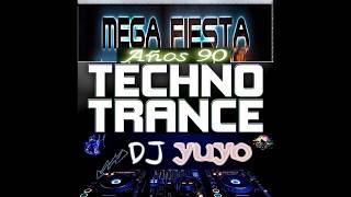 TECHNO TRANCE HOUSE DE LOS 90 MEGA FIESTA [upl. by Nyrad233]