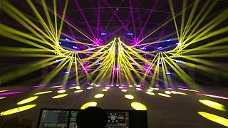 DAGE Lighting Show 2018FK3820 380w Beam Moving Head Light [upl. by Alys615]