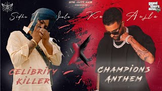 Champions Anthem X Celibrity Killer  Karan Aujla  Sidhu Moose Wala  GTA JUTT SAB  2024 [upl. by Enreval]