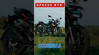 New Apache RTR 200 4v  2024 model 💥 sportsbike apache apachertr rtr200 newbike stunt [upl. by Donnenfeld]