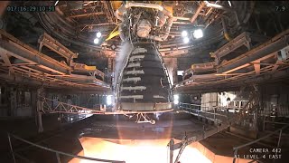 NASA RS25 Engine Hot Fire Test  Human mission to deep space engine [upl. by Mchale911]