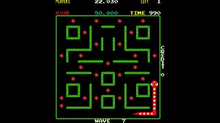 Nibbler Arcade Longplay 1983 Olympia [upl. by Kcirad]