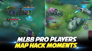 When MLBB PRO Players ACCUSED of quot MAP HACKquot Moments [upl. by Akinhoj524]