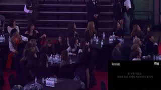 190123 GAON CHART KPOP AWARDS 2019  Idols reaction to 방탄소년단BTS VCR KPop Contribution Award [upl. by Edmonds]