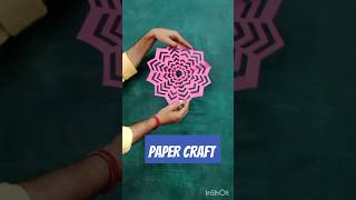 Diy Simple paper craft idea art papercraft shots homedecor virolshort [upl. by Getter]