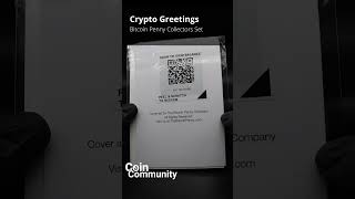 Crypto Greetings  Bitcoin Penny Collectors Set btc cryptocurrency [upl. by Emerald]