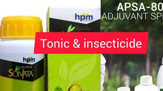 🔴Super Sonata Tonic amp Insecticide for all flowervegetable amp fruit plants apsa80 [upl. by Ainat]