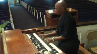 Gospel Organ Preaching Chords [upl. by Margery]