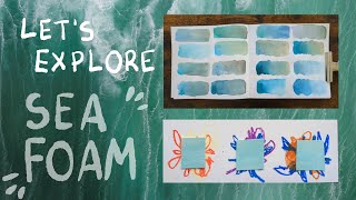 Colour Deep Dive  🫧Seafoam🫧  Swatching supplies  Watercolour mixing  Colour combinations [upl. by Anivas835]