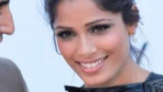 Freida Pinto representing LOreal at Cannes [upl. by Ahsekal]