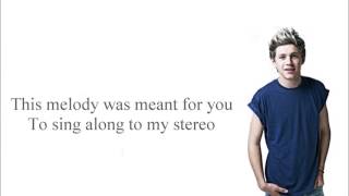 Niall Horan Stereo Hearts Lyrics  Pictures [upl. by Drisko]