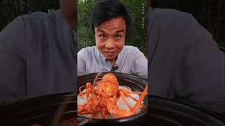 What a huge Boston lobsterTikTok VideoEating Spicy Food and Funny PranksMukbang [upl. by Ayikaz]