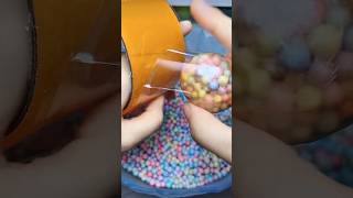 Pompom orange tape Ball music bollywood newsong shortsviral diy nanocraft [upl. by Eylsel]