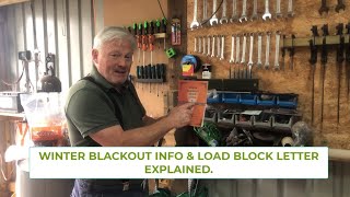 Blackout and Load Block Letters explained [upl. by Ingeberg]