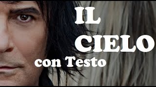 Renato Zero IL CIELO Testo [upl. by Amadus]