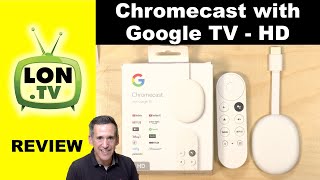 Chromecast with Google TV Review  HD Version [upl. by Ynnad564]