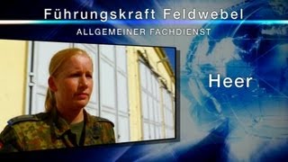 Porträt Feldwebel bei der Bundeswehr [upl. by Abehs498]