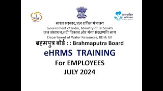 Training on eHRMS EMPLOYEES [upl. by Nonnahsed]