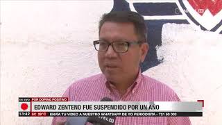 Un año de sanción para el defensor de Wilstermann Edward Zenteno por doping positivo [upl. by Lavine]